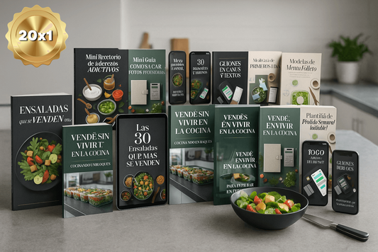 Sistema "Ensaladas que se Venden Solas" – 20 en 1