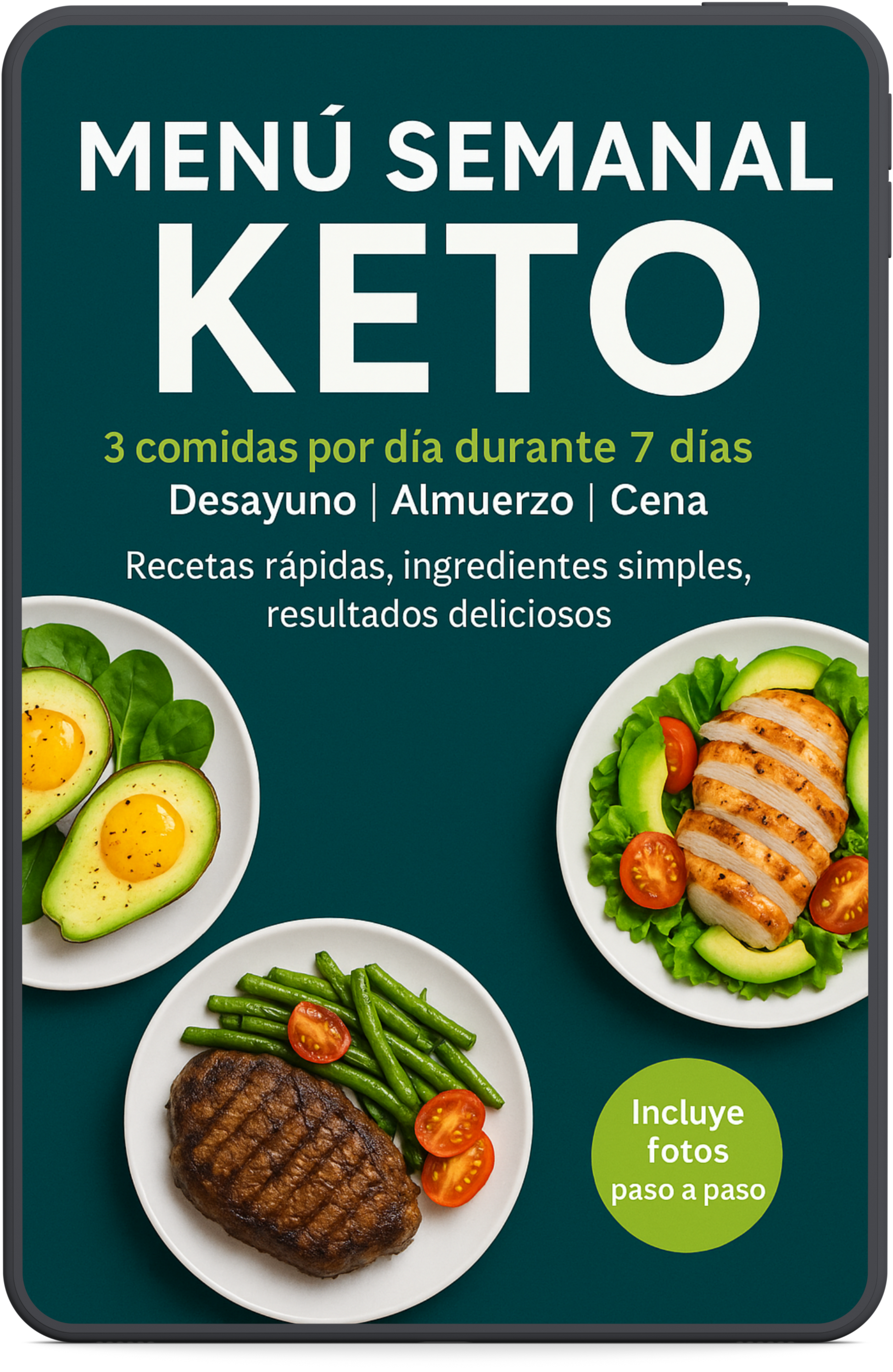 Menú Semanal Dieta Keto – Tus Guías Vitales