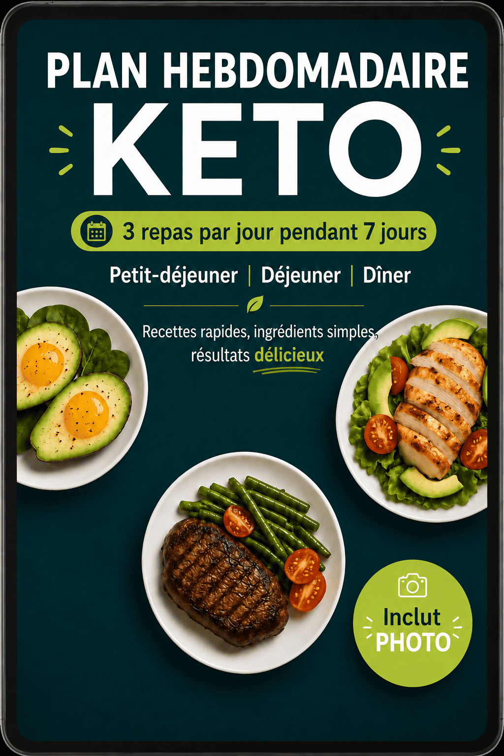 Weekly Keto Diet Menu
