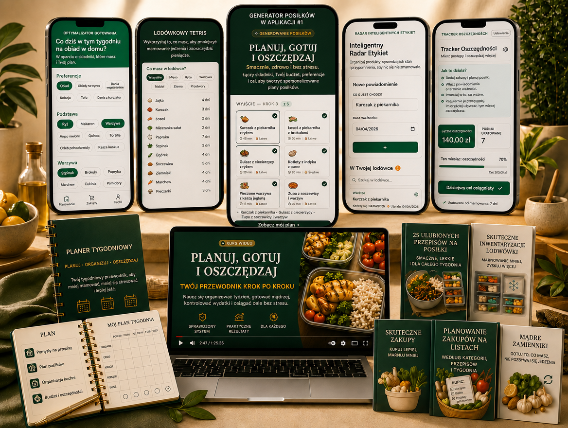 Pakiet Premium Meal Prep — wersja polska