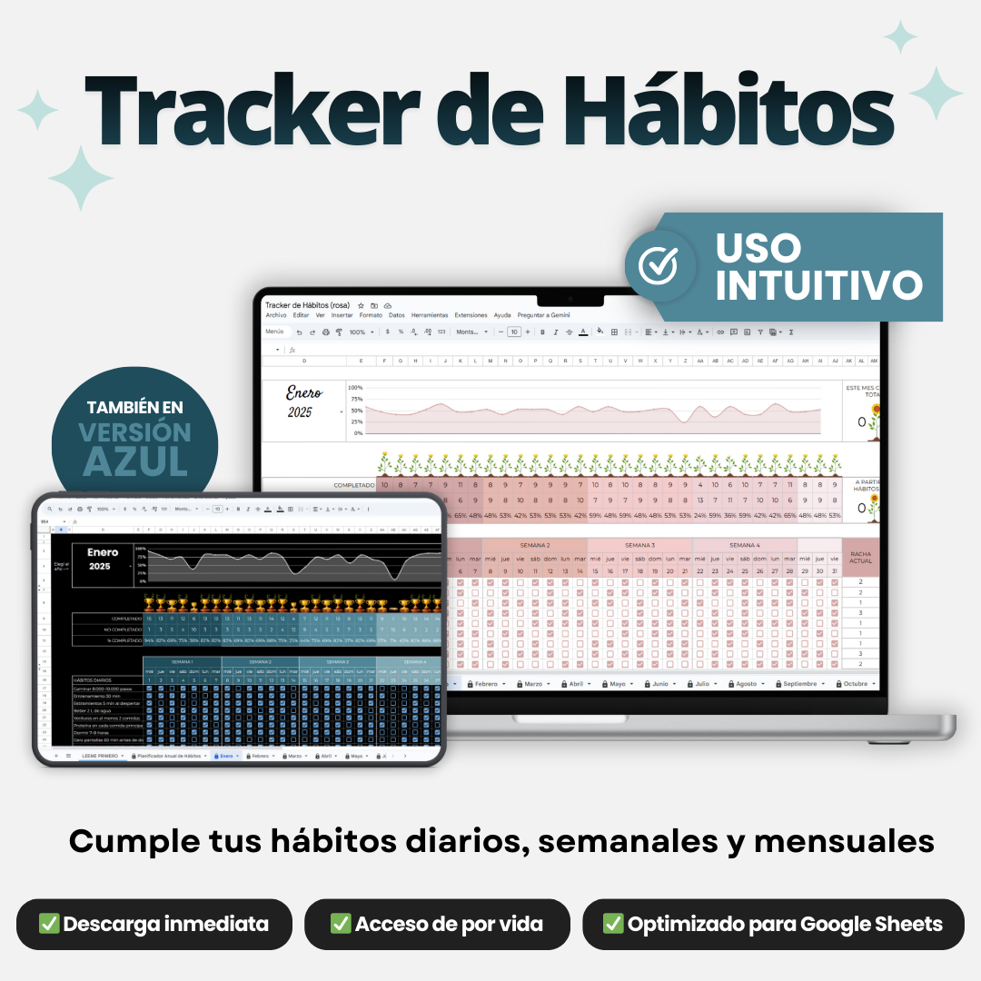 Tracker de Hábitos Automático para Google Sheets