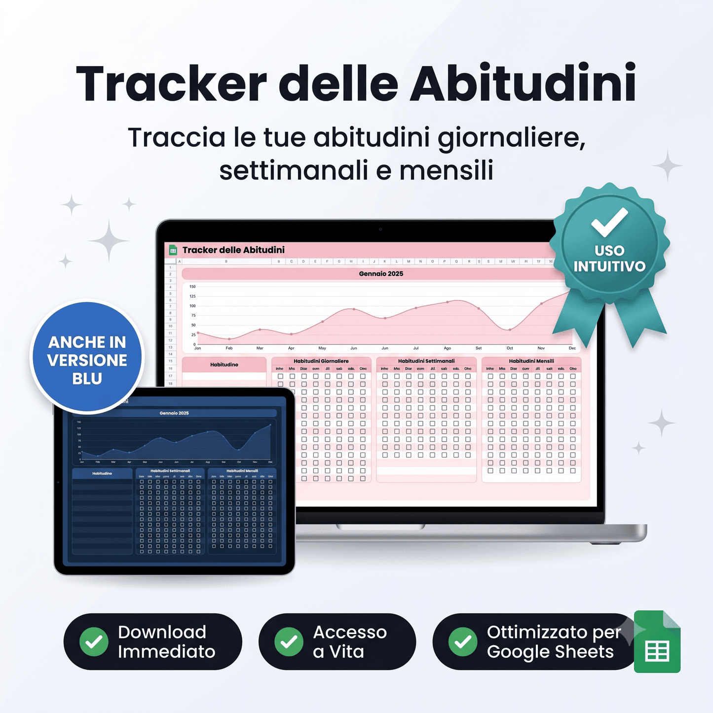 Automatic Habit Tracker for Google Sheets