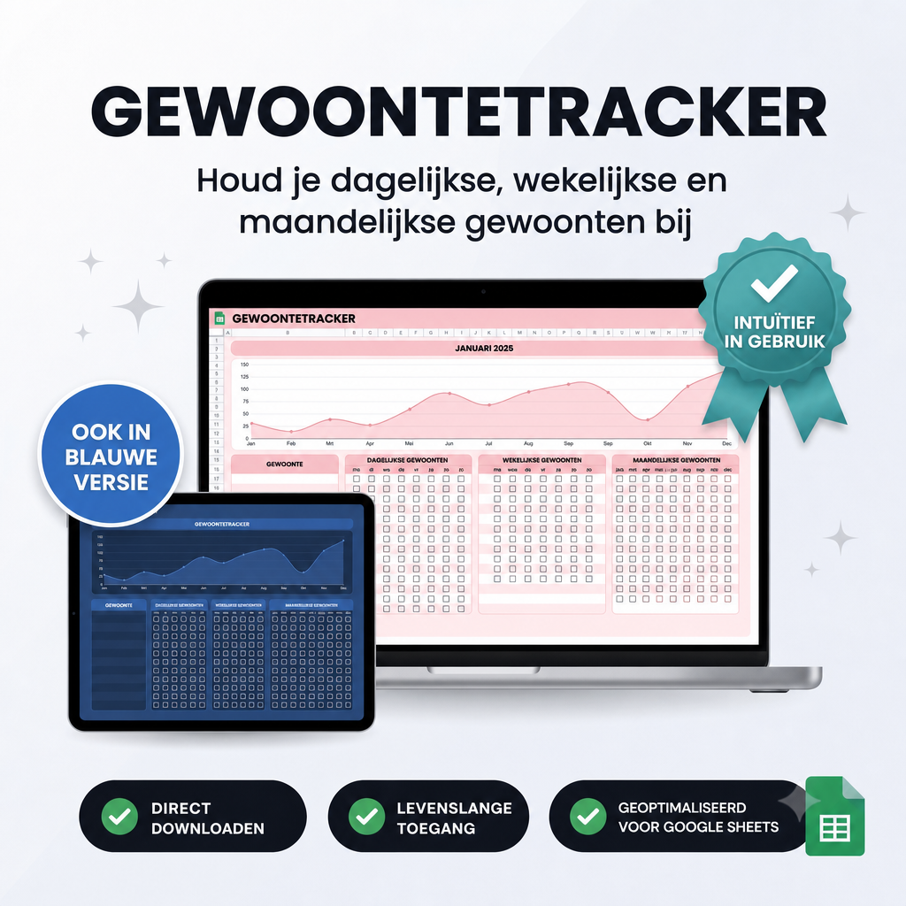Gewoontetracker - Nederlandse versie